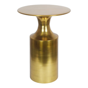 Moe's Home Rassa Polished Gold Accent Table FI-1105-32