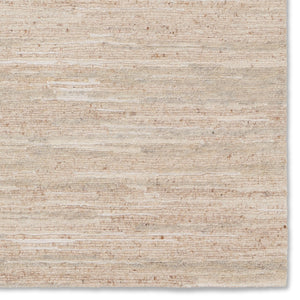 Jaipur Living Farida Jameel FIA01 Hand Knotted Handmade Indoor Persian Knot 5/5 Solids and Basics Rug Cream 10' x 14'