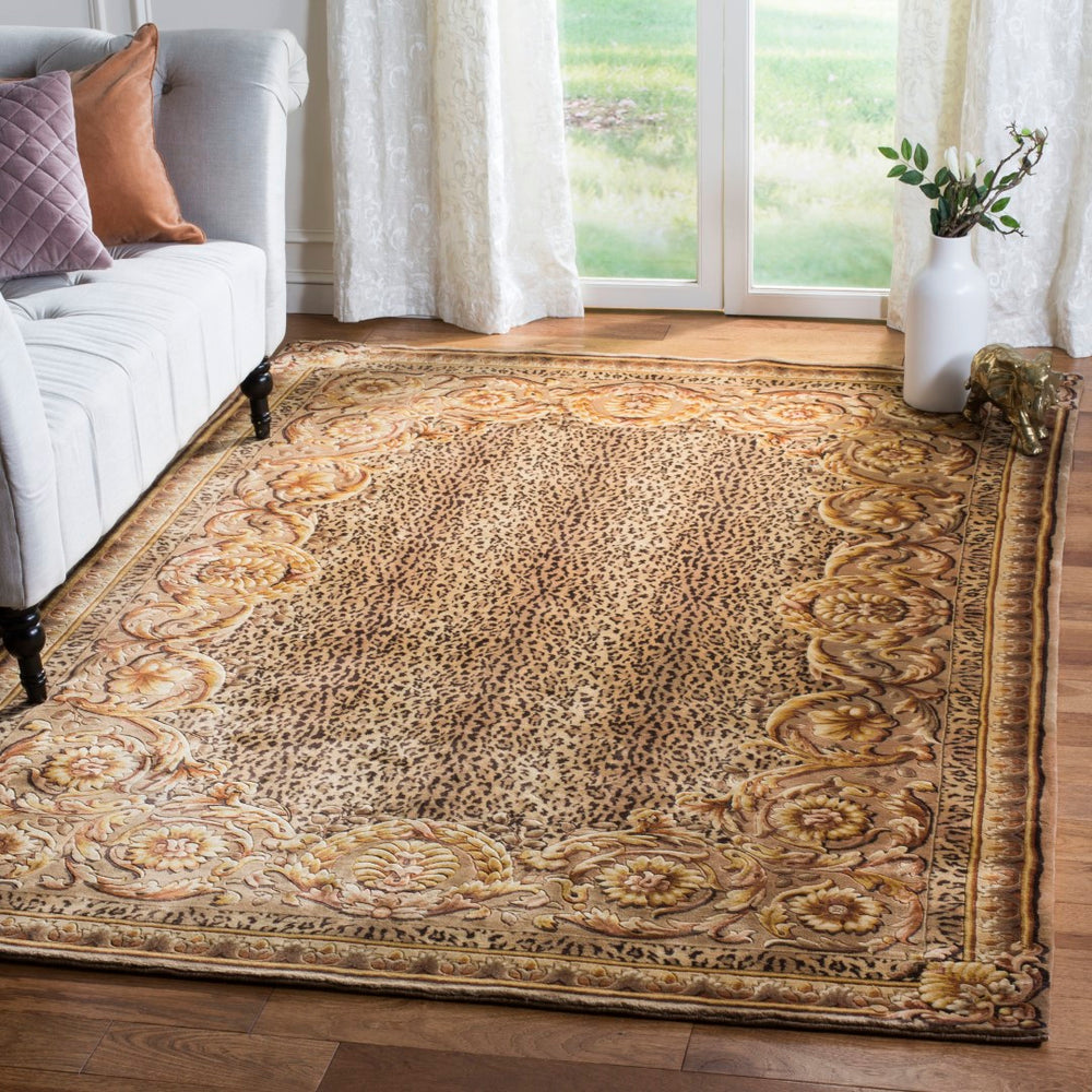 Safavieh Fl01 Hand Knotted Wool Pile Rug FL01B-10