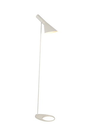 Xavier Floor Lamp White Metal