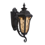 Yosemite Home Decor Straford Collection One Light Flourescent Exterior FL326SUWB-YHD