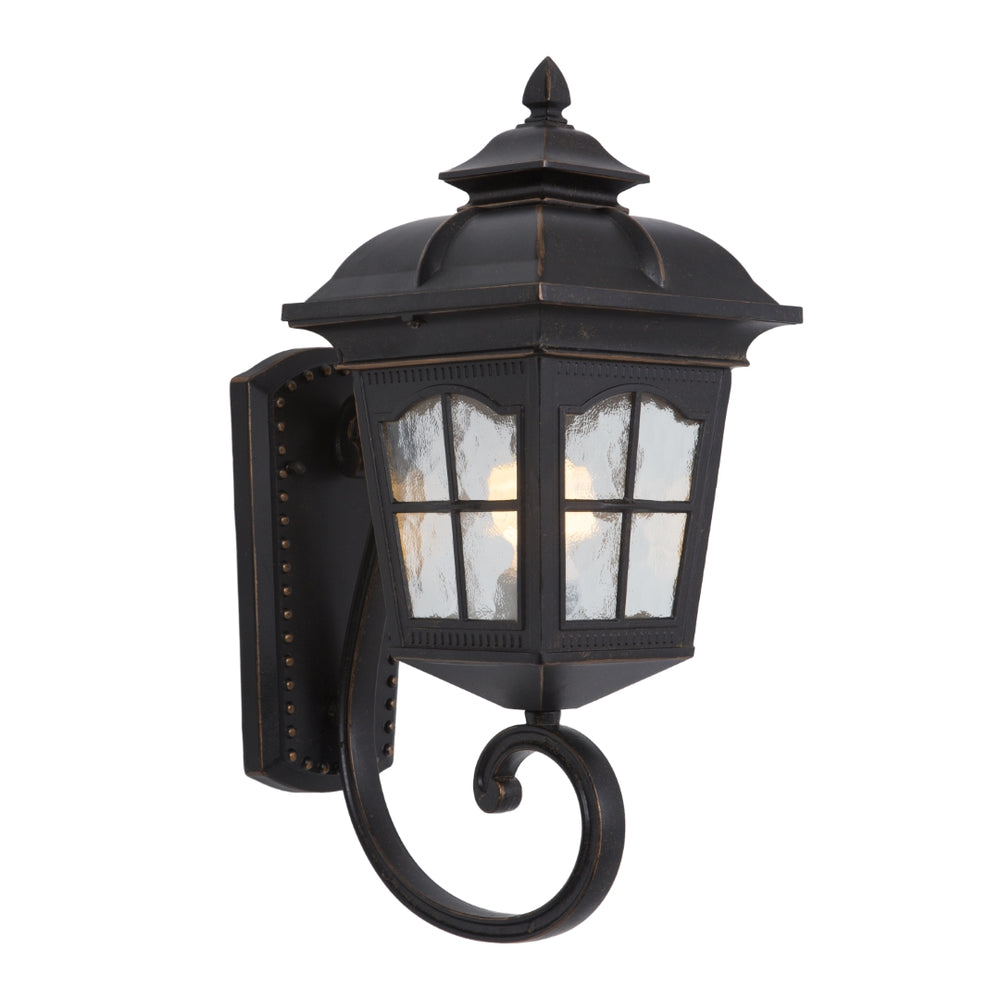 Yosemite Home Decor Amelia Collection One Light Fluorescent Exterior FL5214ORB-S-YHD
