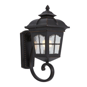 Yosemite Home Decor Amelia Collection One Light Fluorescent Exterior FL5214ORB-S-YHD