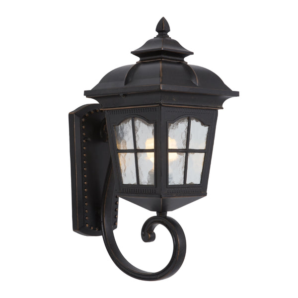 Yosemite Home Decor Amelia Collection One Light Fluorescent Exterior FL5214ORB-S-YHD