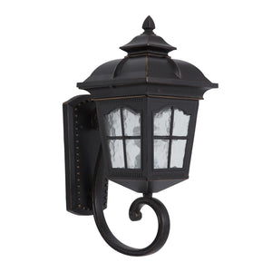 Yosemite Home Decor Amelia Collection One Light Fluorescent Exterior FL5214ORB-S-YHD