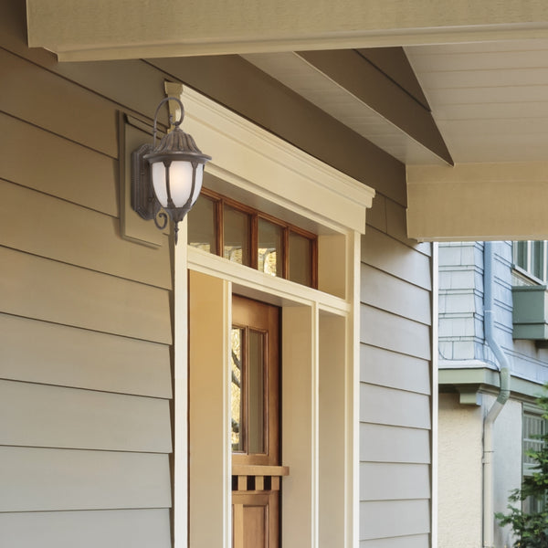 Yosemite Home Decor Merili Collection 9.5-Inch Fluorescent Exterior FL5335BR-YHD