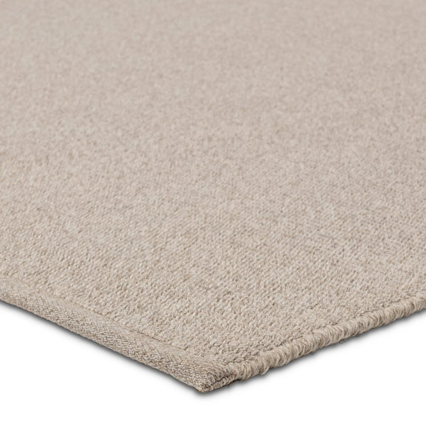 Jaipur Living Flint Texel FLI01 Powerloomed Machine Made Outdoor Contemporary Rug Taupe 4' x 6'