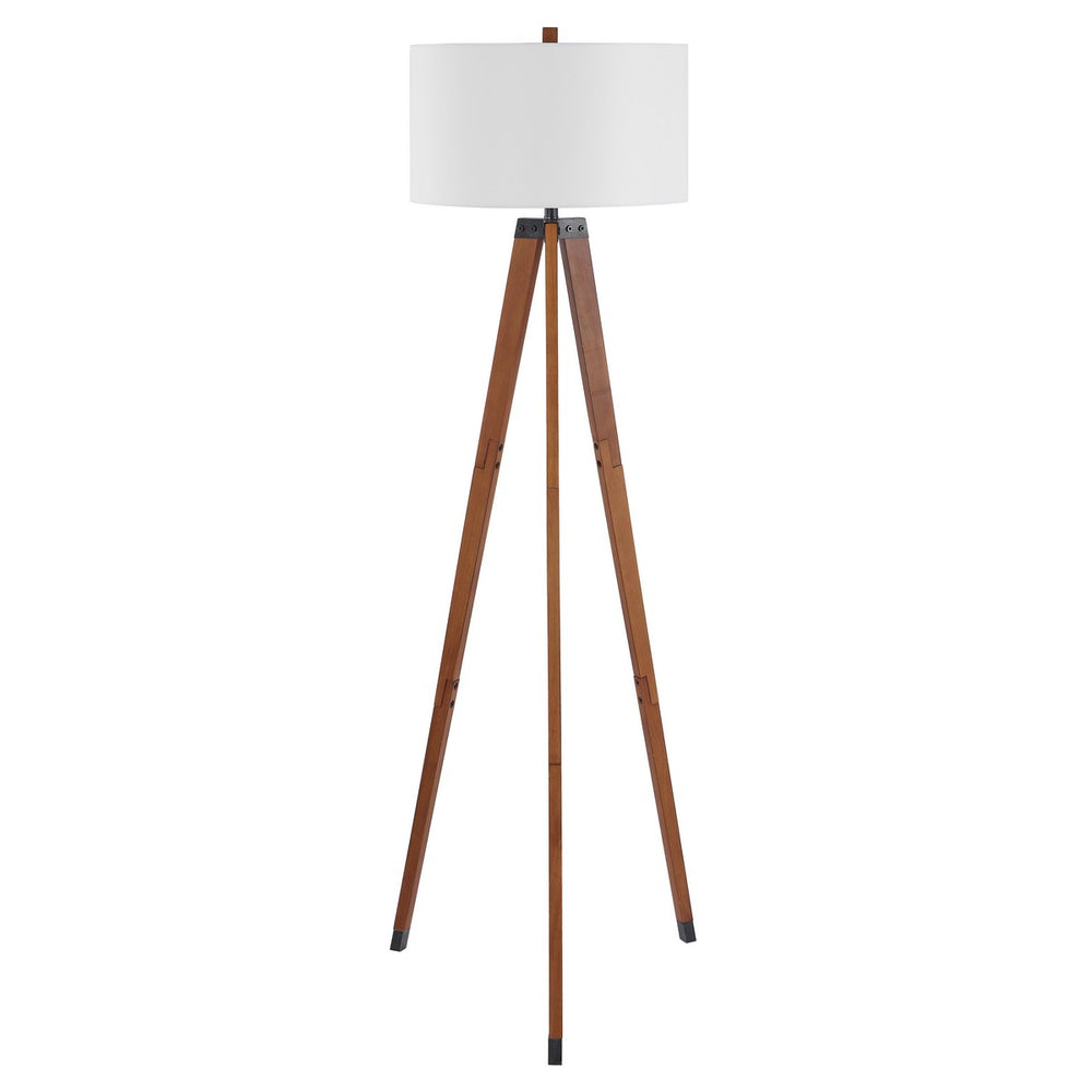 Safavieh Cameo Floor Lamp Walnut Wood FLL4102A