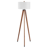 Safavieh Cameo Floor Lamp Walnut Wood FLL4102A