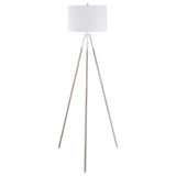 Safavieh Idalia Floor Lamp Walnut Metal/Iron FLL4105A