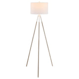 Safavieh Idalia Floor Lamp Walnut Metal/Iron FLL4105A