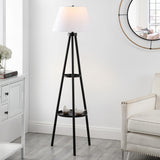 Safavieh Dorea Floor Lamp Black Metal FLL4107A