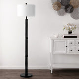 Safavieh Jeyne Floor Lamp Black Metal/Iron FLL4108A