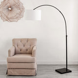 Safavieh Katla Floor Lamp Black Metal FLL4109A