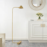 Safavieh Laverne Floor Lamp Brass Gold Metal FLL4113A
