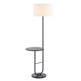 Safavieh Admir Floor Lamp Black Metal FLL4114A