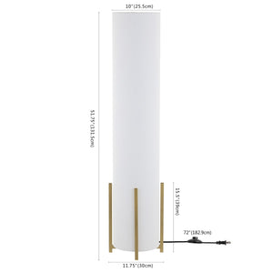 Safavieh Garuda Floor Lamp Gold Base Iron  FLL4122A