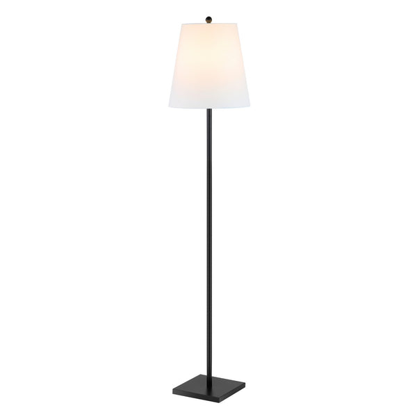 Safavieh Geralt Floor Lamp Matte Black Iron  FLL4123A