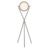 Safavieh Rana Floor Lamp Black/Gold Iron  FLL4129A