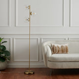 Safavieh Niobe Floor Lamp Antique Gold Iron FLL7004A