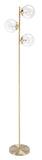 Safavieh Niobe Floor Lamp Antique Gold Iron FLL7004A