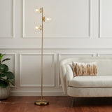 Safavieh Niobe Floor Lamp Antique Gold Iron FLL7004A