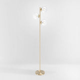 Safavieh Niobe Floor Lamp Antique Gold Iron FLL7004A