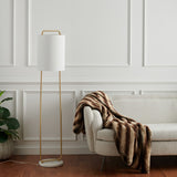 Safavieh Giulia Floor Lamp Gold Marble FLL7006A