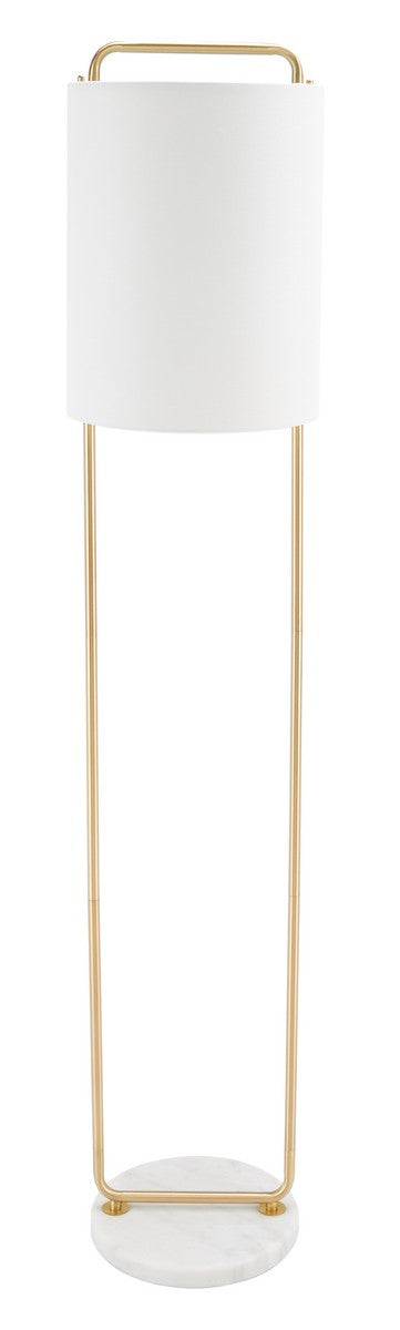 Safavieh Giulia Floor Lamp Gold Marble FLL7006A