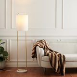 Safavieh Giulia Floor Lamp Gold Marble FLL7006A