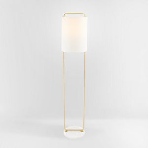 Safavieh Giulia Floor Lamp Gold Marble FLL7006A