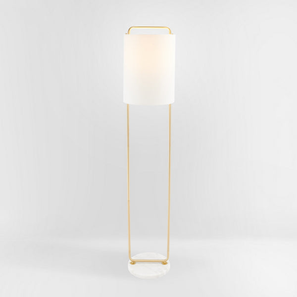 Safavieh Giulia Floor Lamp Gold Marble FLL7006A