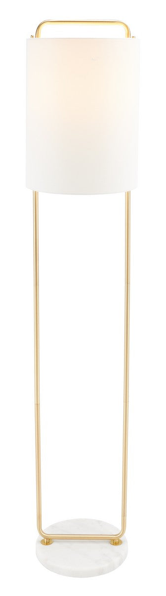 Safavieh Giulia Floor Lamp Gold Marble FLL7006A