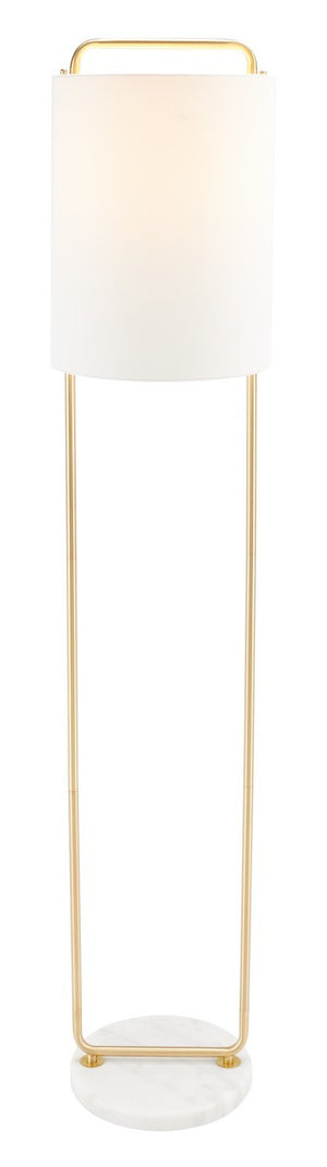 Safavieh Giulia Floor Lamp Gold Marble FLL7006A