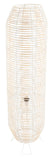 Safavieh Wilde Floor Lamp White Washed Rattan FLL9000B