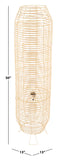 Safavieh Wilde Floor Lamp Natural Rattan FLL9000C