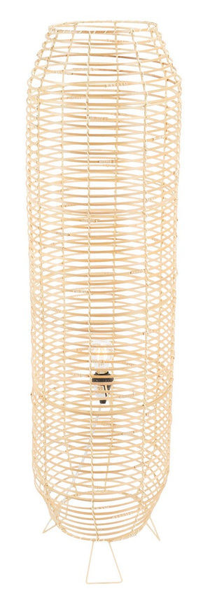 Safavieh Wilde Floor Lamp Natural Rattan FLL9000C