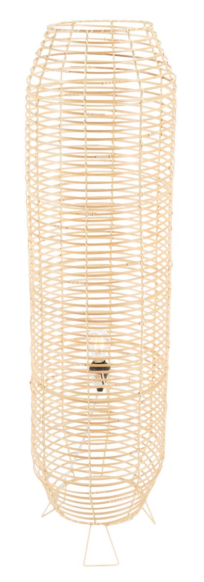 Safavieh Wilde Floor Lamp Natural Rattan FLL9000C