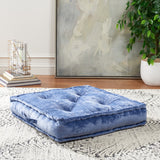 Safavieh Belia Floor Pillow Blue Fabric/Poly FLP1001A-2424