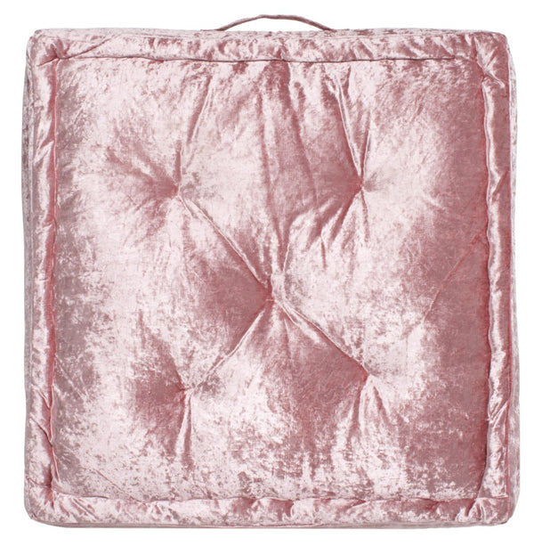 Safavieh Belia Floor Pillow Blush Fabric/Poly FLP1001B-2424