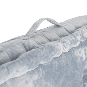 Safavieh Belia Floor Pillow Grey Fabric/Poly FLP1001C-2424