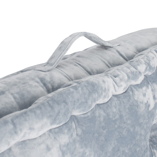 Safavieh Belia Floor Pillow Grey Fabric/Poly FLP1001C-2424