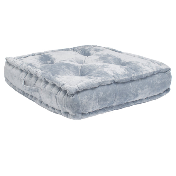 Safavieh Belia Floor Pillow Grey Fabric/Poly FLP1001C-2424