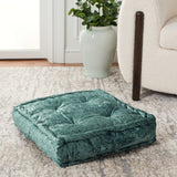 Safavieh Belia Floor Pillow Green Fabric/Poly FLP1001J-1818