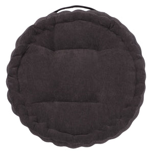 Safavieh Alaris Round Floor Pillow Shale 100% Polyester FLP1021E