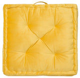 Safavieh Navi Floor Pillow Yellow 100% Polyester FLP1022A-2424