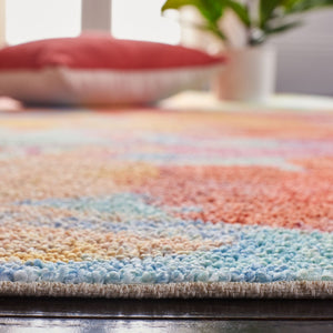 Florist 100 Florist 154 Country & Floral Power Loomed 100% Polyester Rug Yellow / Plum