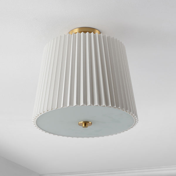 Safavieh Madio Flush Mount Gold Base Iron FLU4057A