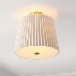 Safavieh Madio Flush Mount Gold Base Iron FLU4057A