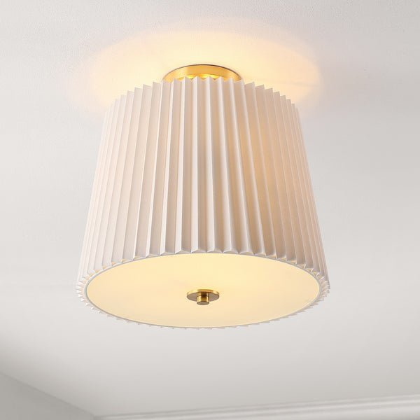 Safavieh Madio Flush Mount Gold Base Iron FLU4057A